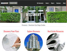 Tablet Screenshot of discoverysd.com